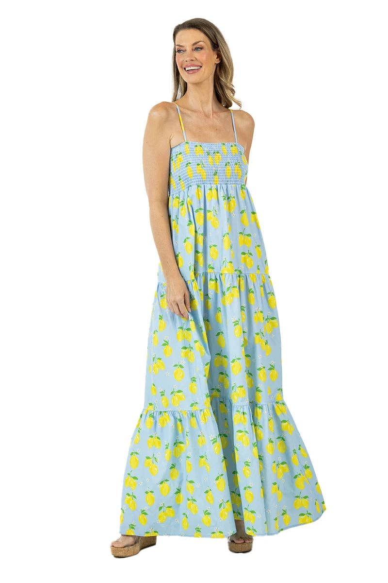 Lemons Summer Maxi Dresses