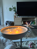 Load image into Gallery viewer, 100% Soy 7-Wick Ceramic Candle – Refillable Statement Piece
