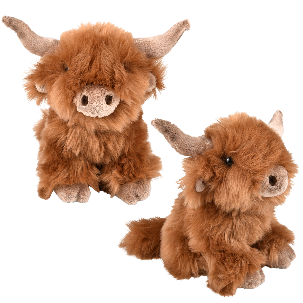 (T) 7" HEIRLOOM BUDDY HIGHLAND COW