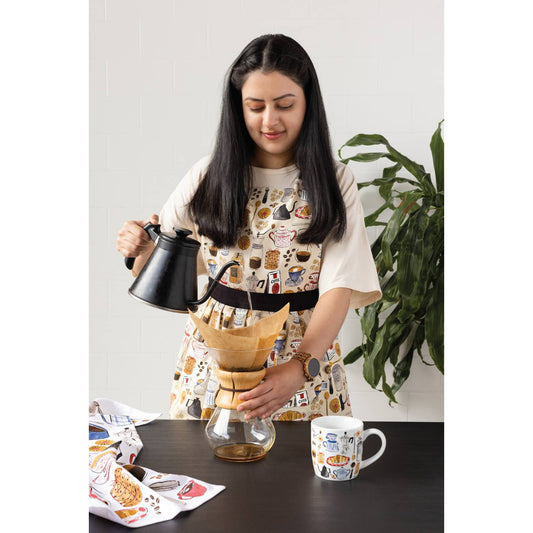 Coffee, Tea & Pastries Porcelain Mug