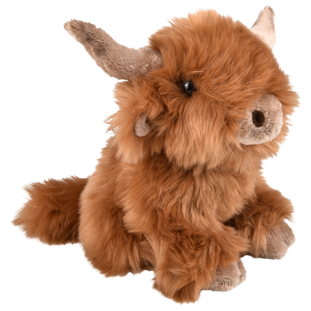 (T) 7" HEIRLOOM BUDDY HIGHLAND COW