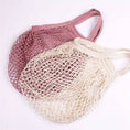 Load image into Gallery viewer, Eco-Friendly Cotton Mesh Tote – Reusable & Organic
