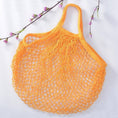 Load image into Gallery viewer, Eco-Friendly Cotton Mesh Tote – Reusable & Organic
