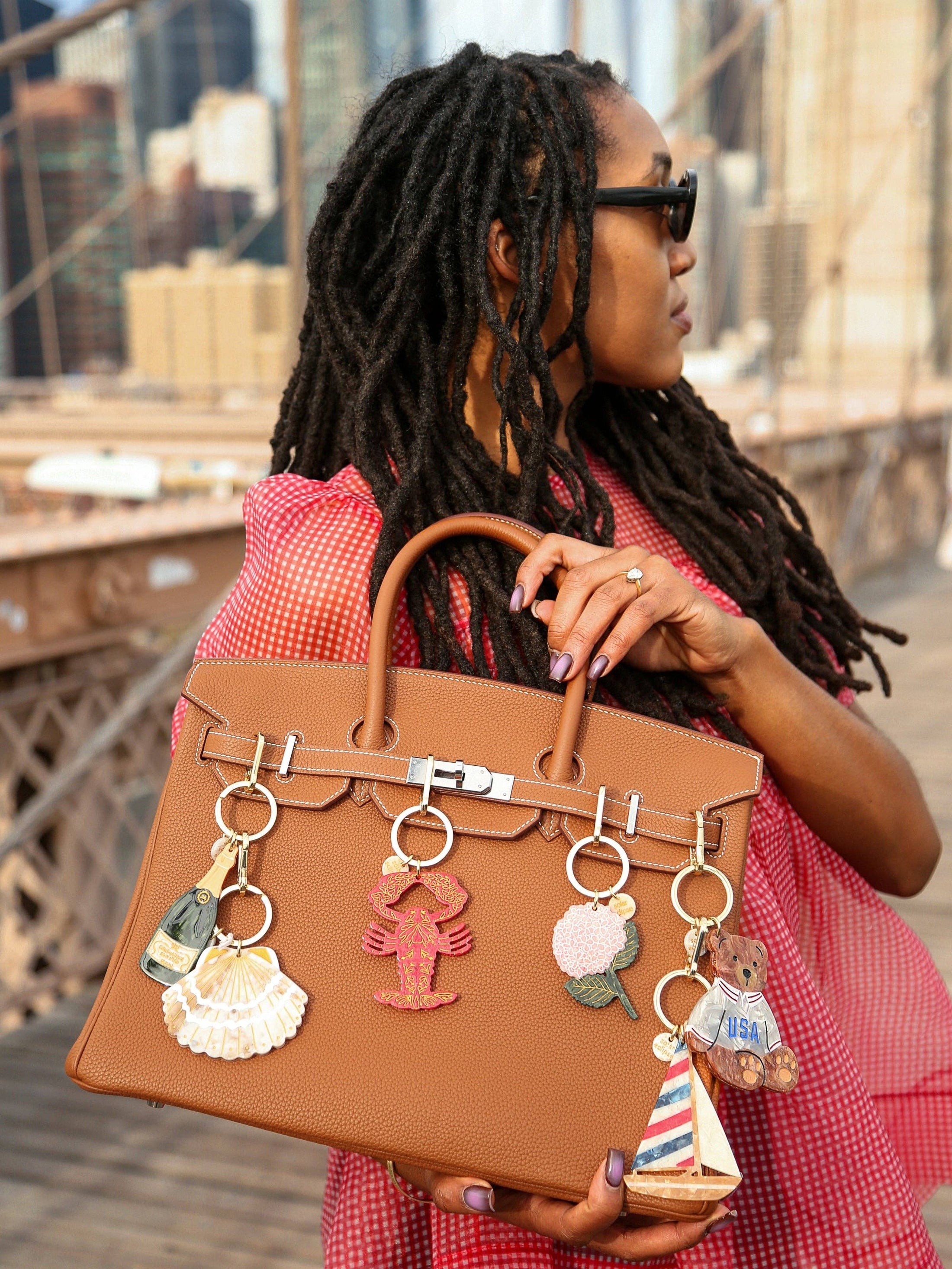 Red Lobster Bag Charm
