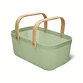 Load image into Gallery viewer, Large PP Mesh Basket w/ Wooden Handle - ETS
