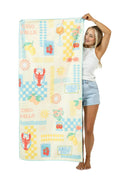 Load image into Gallery viewer, Italian Summer Wholesale Reversible Microfiber Towel
