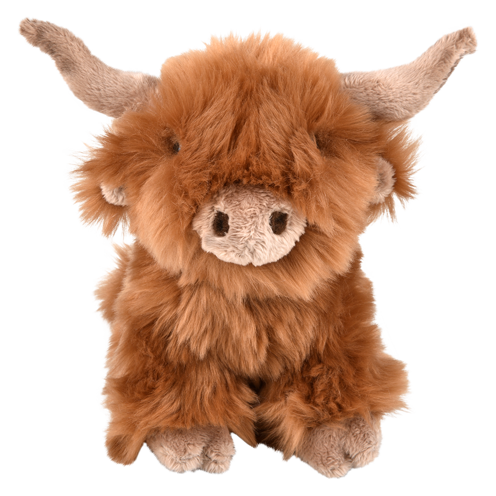 (T) 7" HEIRLOOM BUDDY HIGHLAND COW