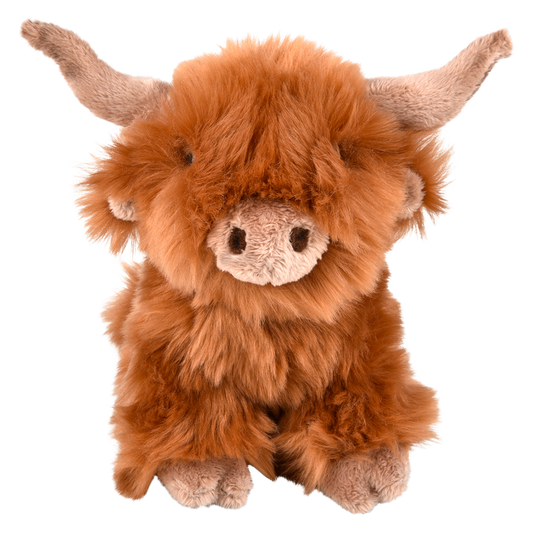 (T) 7" HEIRLOOM BUDDY HIGHLAND COW