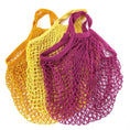 Load image into Gallery viewer, Eco-Friendly Cotton Mesh Tote – Reusable & Organic
