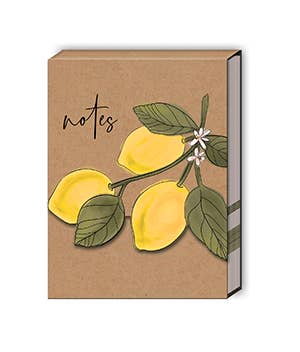Kelly Green Pocket Notepad -ORCHARD LEMONS