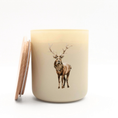 Load image into Gallery viewer, Woodland Elk Boxed Soy Candle - Lavender Driftwood
