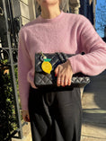 Load image into Gallery viewer, Hand-painted Lemon Bag Charm + Keychain
