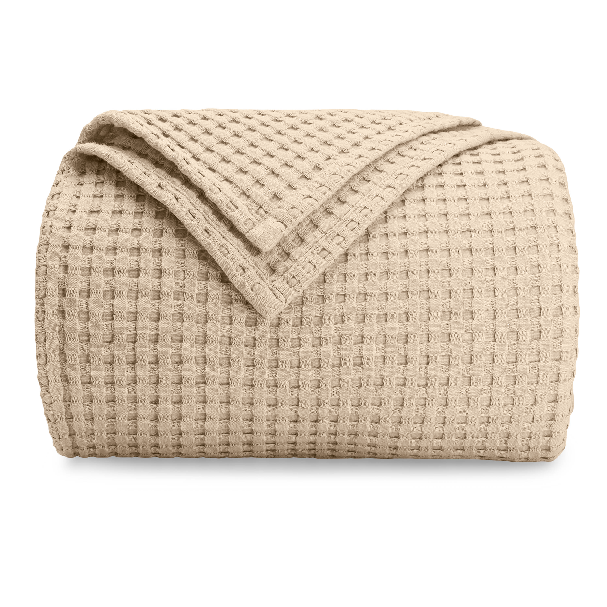 Waffle Blanket for Adults, Soft Bed Blanket by Comfy Cubs
