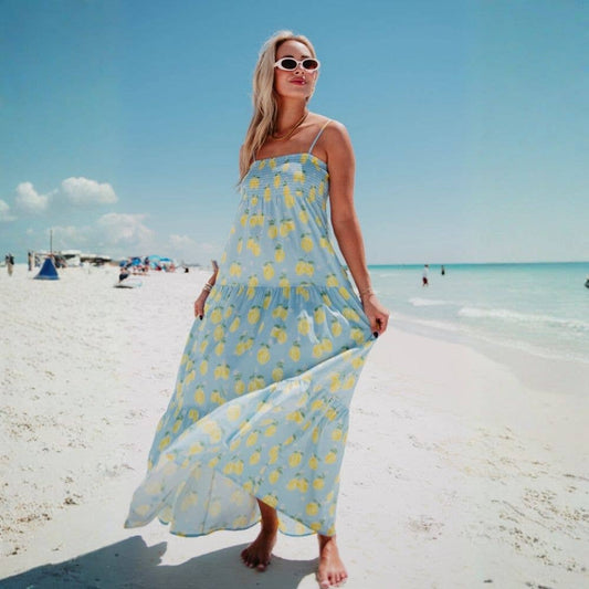Lemons Summer Maxi Dresses