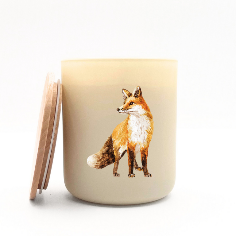 Woodland Fox Soy Candle - Pumpkin Cinnamon