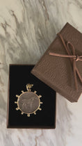 Load and play video in Gallery viewer, Legacy Horse Coin Pendant Gold Plated Necklace
