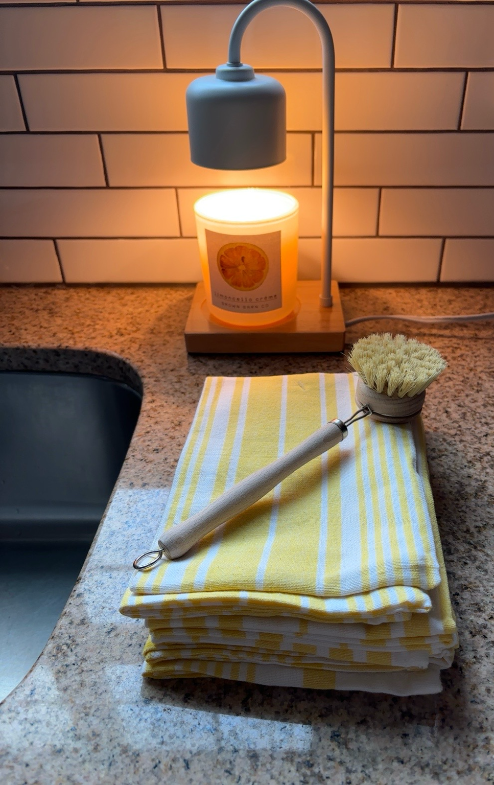 Kitchen Reset Gift in Lemon & Cream
